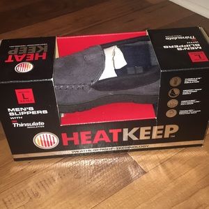 NWT Men’s gray slippers